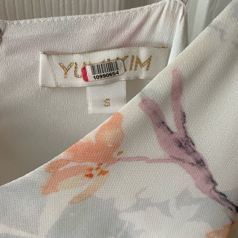 YUMI KIM REVOLVE Peace and Love Maxi Dress in Spring Fling Floral Chiffon SZ S - Picture 4 of 12